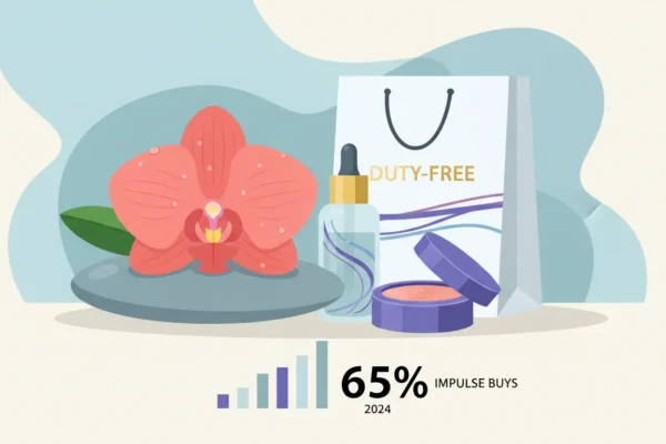 Duty-Free Beauty: 65% Impulse Buys in 2024